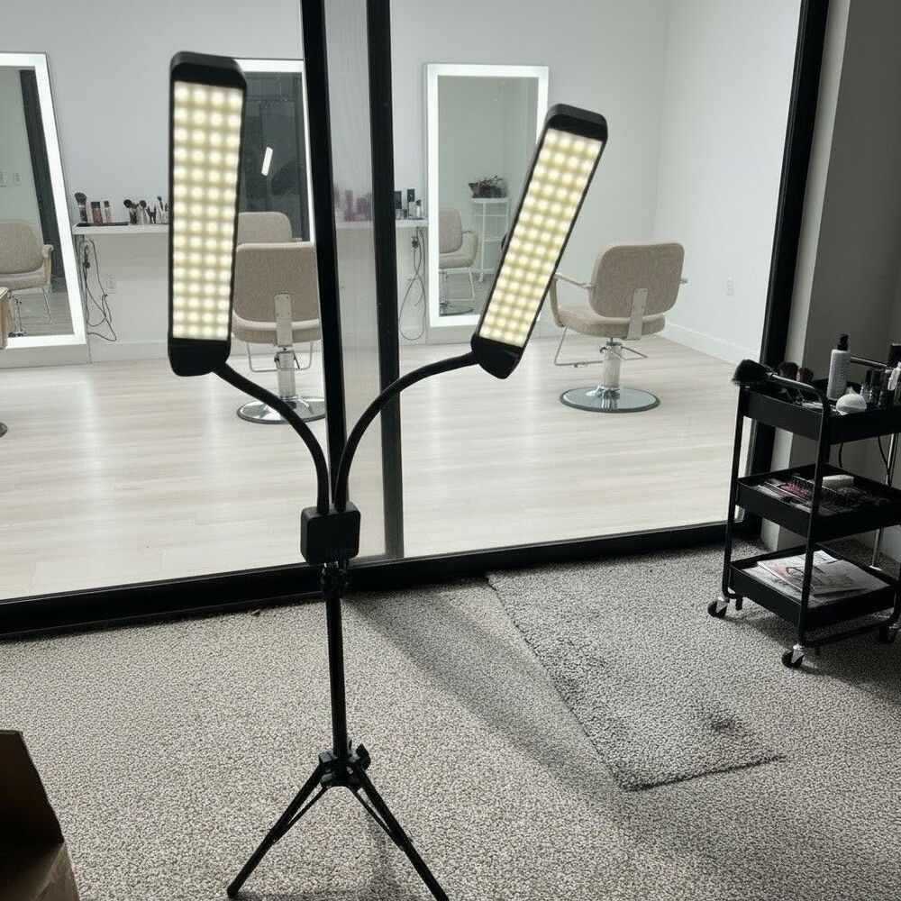 GLAMCOR Classic Elite 2 LED Light Professional Eyelash Makeup Setup Works